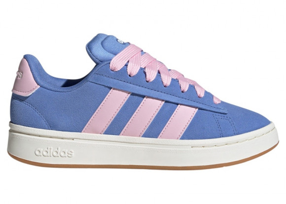 adidas Grand Court Alpha Blue Fusion Clear Pink Gum (Women's) - JQ3002