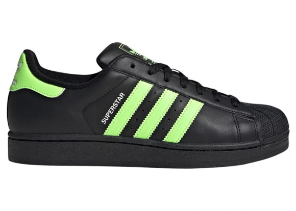 adidas Superstar II Core Black Signal Green Cloud White - JQ3175