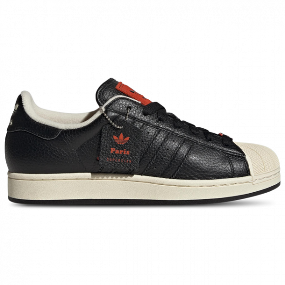 Adidas Superstar Homme - Baskets, Noir - Pointure 41 1/3 - Cuir - JQ3223