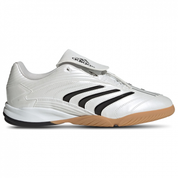 adidas Predator Sala 'Zero Metallic Black Gum' | White | Men's Size 8.5 - JQ3915