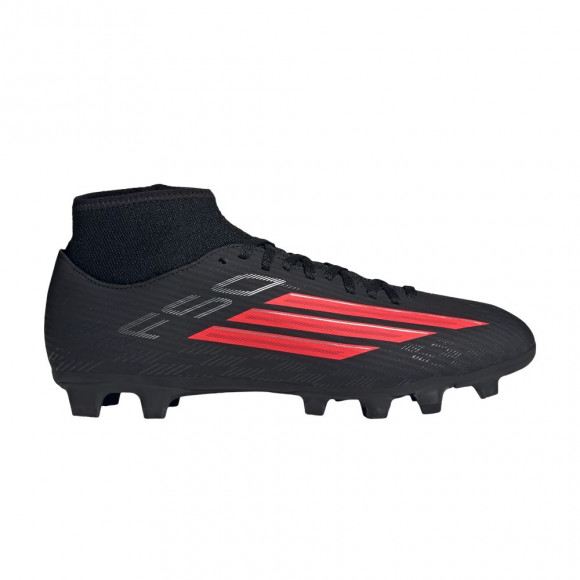 adidas F50 Club Mid FG MG 'Core Black Lucid Red' | Men's Size 9.5 - JQ4031