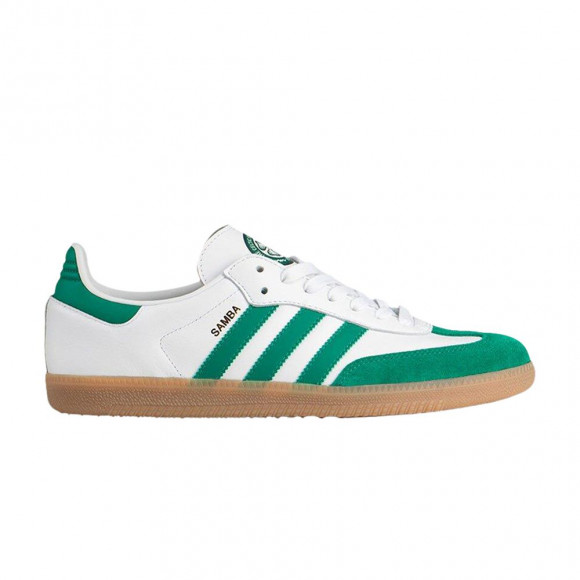 Celtic FC x adidas Samba 'Home Kit' | White | Men's Size 12.5 - JQ4043
