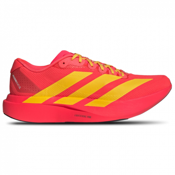 Adidas Adizero EVO SL Homme - Baskets, Rouge - Pointure 45 1/3 - Maille/synthétique - JQ4442