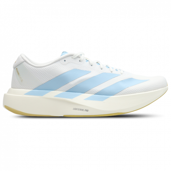 Adidas Adizero EVO SL Men's Sneakers - White - Size 6.5 - Mesh/Synthetic - JQ4527