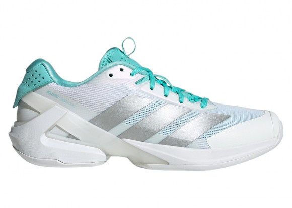 adidas Wmns Adizero Ubersonic 5 'White Silver Metallic Mint Ton' | Women's Size 6 - JQ6352