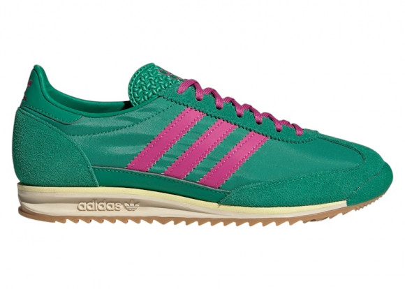adidas SL 72 OG Semi Court Green Semi Lucid Fuchsia (Women's) - JQ6417