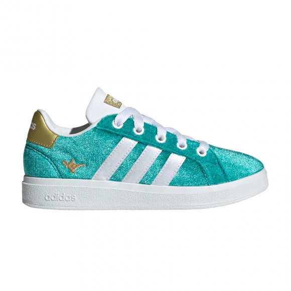 adidas Disney x Grand Court 2.0 K 'Jasmine' | Teal | Kid's Size 3.5 - JQ6684