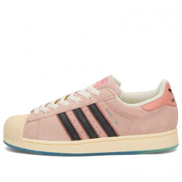 Adidas Men's x SpongeBob Patrick Superstar in Core Black/Wonder Clay - JQ6778