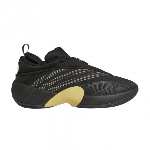 adidas D.O.N. Issue 7 J GS 'Core Black Gold Metallic' | Kid's Size 6.5 - JQ6834