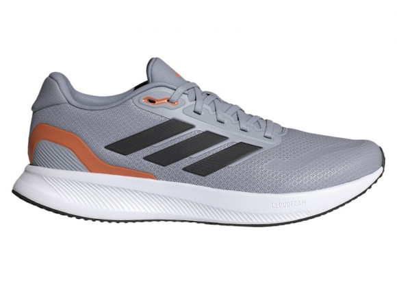 adidas Runfalcon 5 Halo Silver Black Dusky Orange - JQ6978