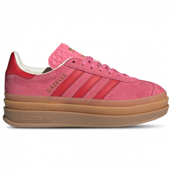Adidas Gazelle Unisex Shoes - Pink - Size: 3.5 - Suede - Foot Locker - JQ7407