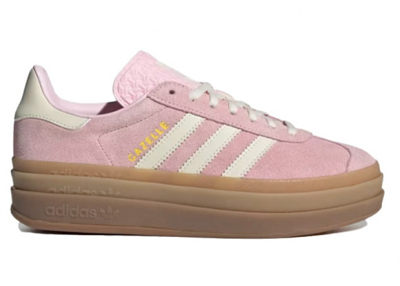 adidas Gazelle Bold Clear Pink Cream White (Women's) - JQ7777