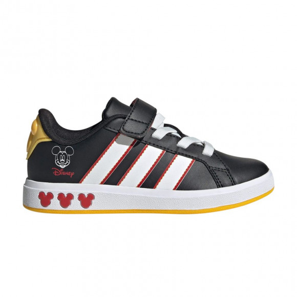 adidas Disney x Grand Court K 'Mickey Mouse' | Black | Kid's Size 13.5 - JQ7829