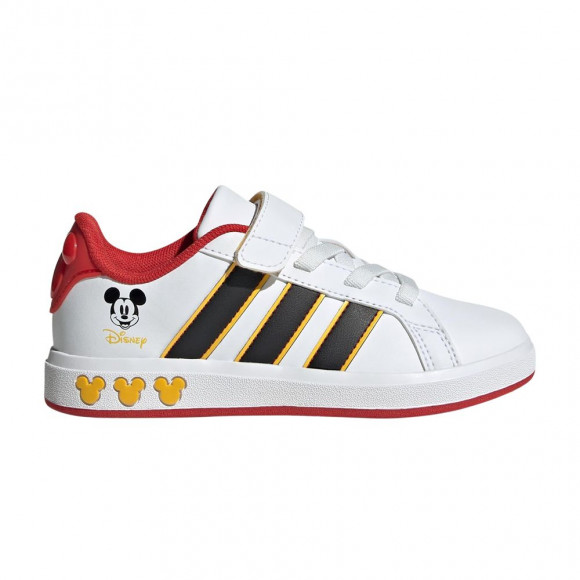 adidas Disney x Grand Court J 'Mickey Mouse - White' | Kid's Size 10.5 - JQ8067