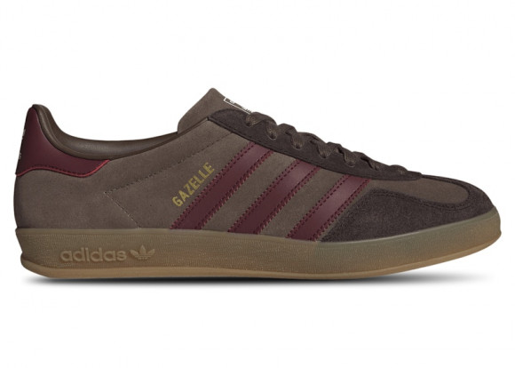 adidas Gazelle Indoor Earth Strata Shadow Red - JQ8398