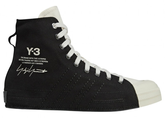 Sneakers Y-3 Nizza Hi Orbit Grey/ Orbit Grey/ Black - JQ8818