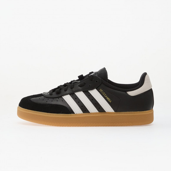 Sneakers adidas Velosamba Leather Core Black/ Ftwr White/ Gold Met. - JQ9177