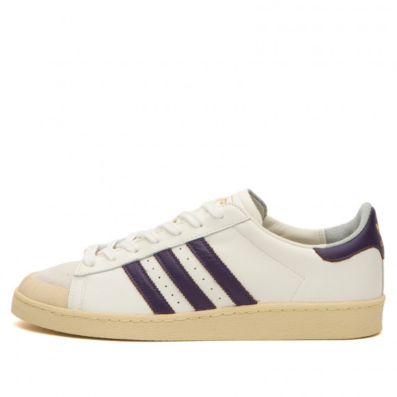 Adidas Men's Jabbar Lo Half Shell Sneaker Off White/Violet/Warm Vanilla - JQ9595