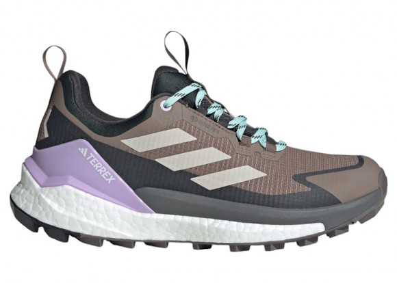 adidas Terrex Free Hiker 2.0 LowGore-Tex Trace Brown Beige Carbon (Women's) - JQ9912