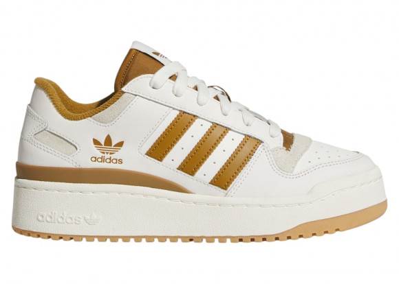 adidas Forum Bold Stripes White Bronze Strata (Women's) - JR0495