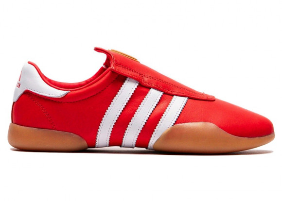 Adidas Women's Taekwondo Mei W Sneaker Red/White/Gum - JR2646