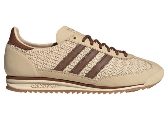 Adidas Women's Sl 72 Og Sneaker in Sand Strata/Preloved Brown &Cream White - JR4229