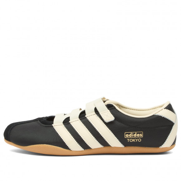 Adidas Women's Tokyo MJ Sneaker in Black/White/Gold - JR4790
