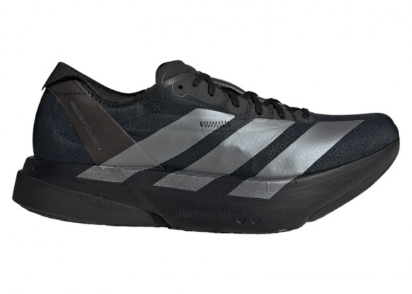Adidas Men's Adizero Adios Pro 4 Sneaker Core Black/Iron Met./Carbon - JR4887