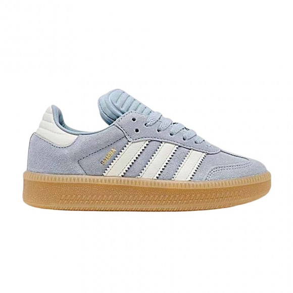 adidas Samba XLG J 'Light Blue White Grey' | Kid's Size 7 - JR4973