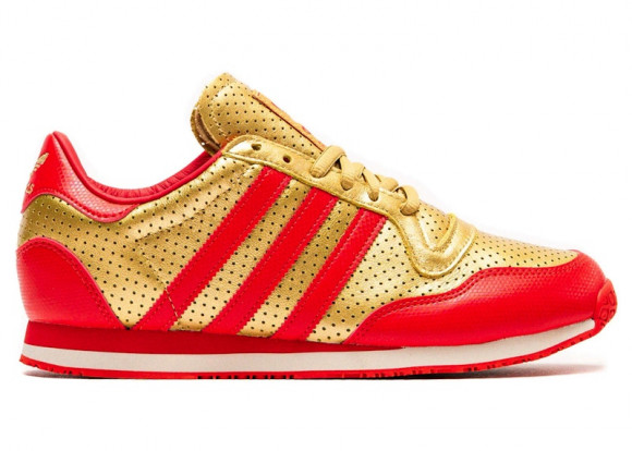 Sneakers adidas Galaxy OG Gold Met./ Red/ Off White - JR5695