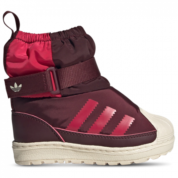 Adidas Superstar Unisex Boots - Red - Size 3 - Mesh/Synthetic - JR5805