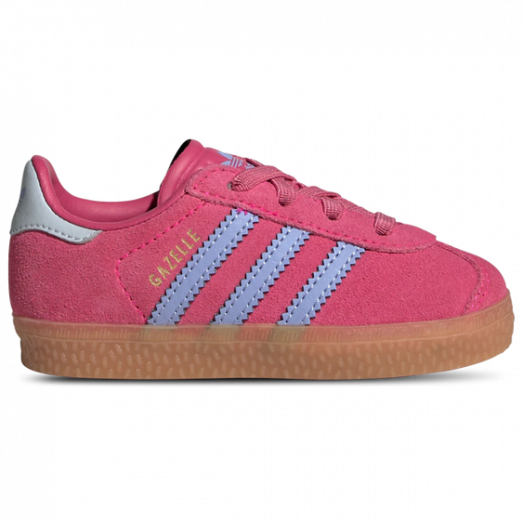 adidas Gazelle Comfort Closure EL I 'Shock Pink Blue Spark' | Infant Size 5 - JR5938