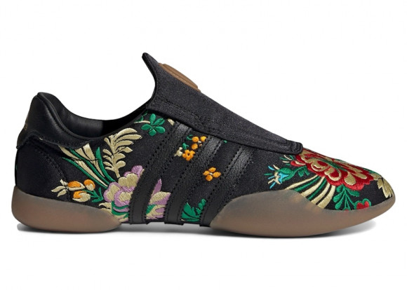 adidas Taekwondo Mei Black Floral Embroidered (Women's) - JR6018
