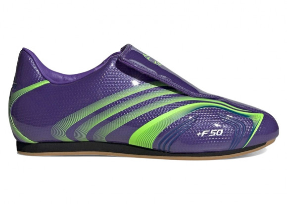 adidas F50 Taekwondo Purple Rush Lucid Lemon - JR6025
