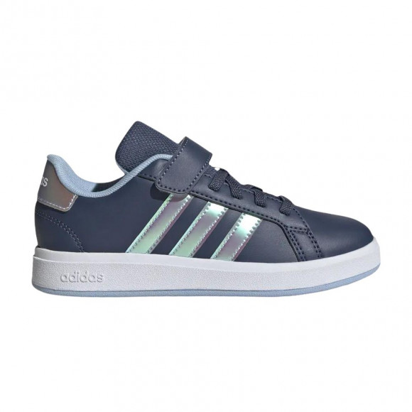 adidas Grand Court 2.0 K 'Preloved Ink Iridescent Clear Sky' | Blue | Kid's Size 10.5 - JR6118