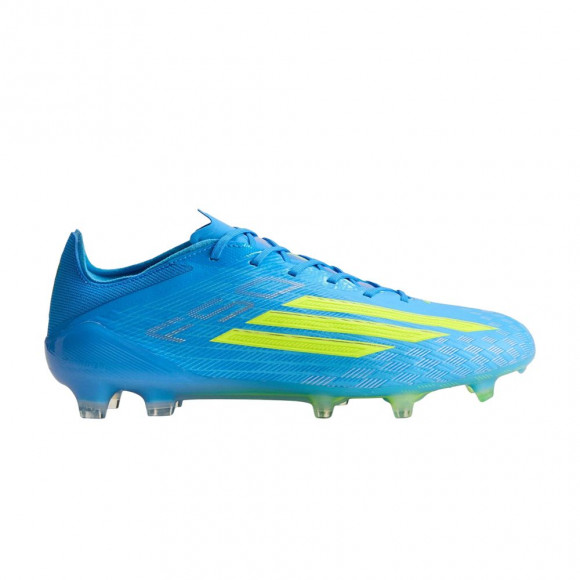 adidas F50 Elite FG 'Lucid Ray Blue Team Solar Yellow 2 Lucid Aquamarine' | Men's Size 12 - JR6450