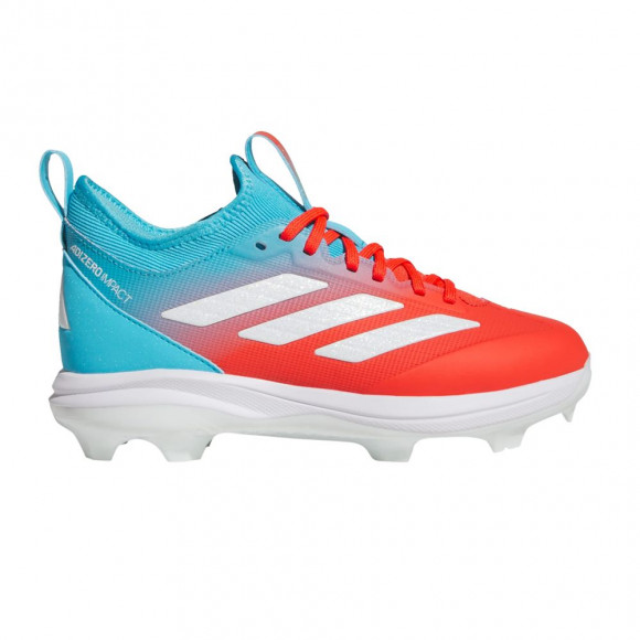 adidas Adizero Impact TPU J 'Candy Pack - Bright Cyan Bright Red' | Kid's Size 5.5 - JR7830