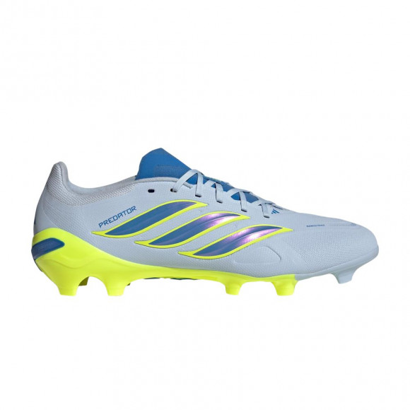 adidas Predator League FG 'Crystal Sky Ray Blue Team Solar Yellow 2' | Men's Size 8.5 - JR7882
