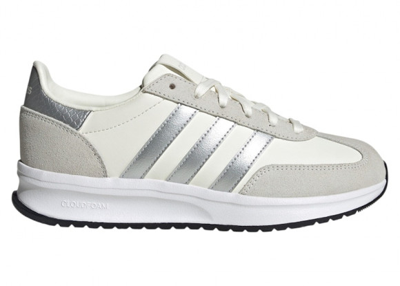 adidas Run 70s 2.0 White Silver Metallic Off White (Women's) - JR8667