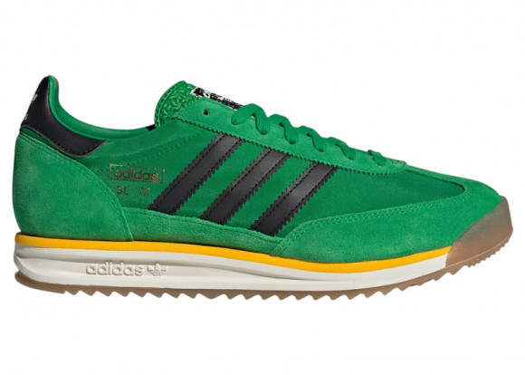 Adidas Men's SL 72 RS Green/Off White/Crew Yellow - JR8787