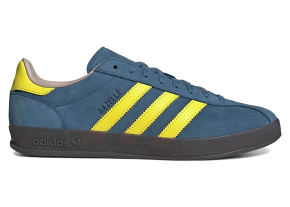 adidas Gazelle Indoor Pro Shocking Yellow Charcoal - JR8838