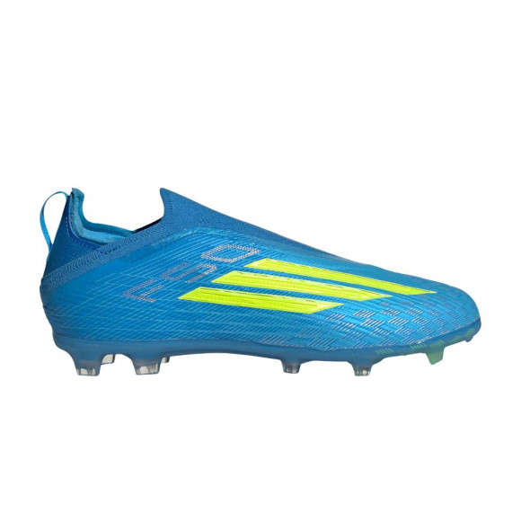 adidas F50 Elite Laceless FG J 'Blue Solar Yellow Lucid Aquamarine' | Men's Size 5 - JR8960