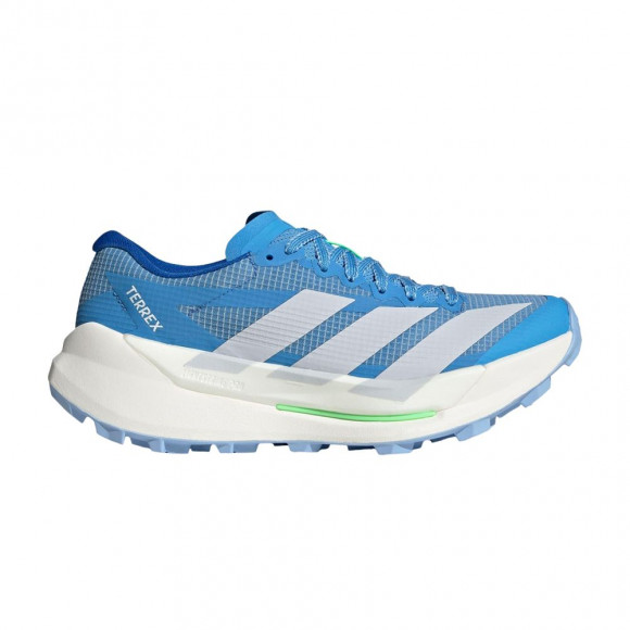 adidas Wmns Trail Terrex Agravic Trail 'Blue Burst Dash Grey Lime Burst' | Women's Size 8.5 - JR9112