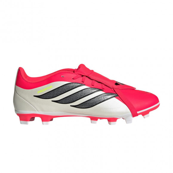 adidas Wmns Predator Club Fold Over Tongue FG MG 'Lucid Red Core Black Cloud White' | Women's Size 6 - JS0346