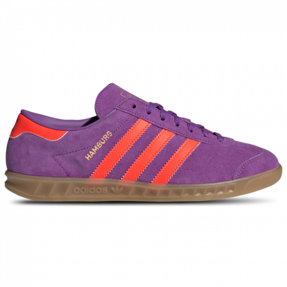 Adidas Women's Hamburg W in Active Purple/Solar Red/Gold - JS0679