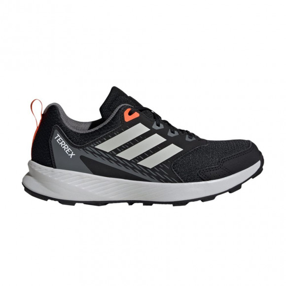 adidas Terrex Tracefinder Trail J 'Core Black Grey One Semi Impact Orange' | Kid's Size 6 - JS0849