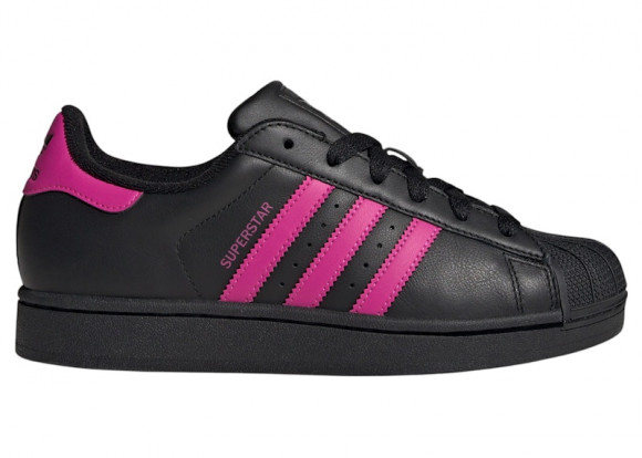 adidas Wmns Superstar 2 'Black Semi Lucid Fuchsia' | Women's Size 7.5 - JS1339