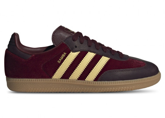 Adidas Women's Samba OG W Shadow Red/Maroon - JS1394