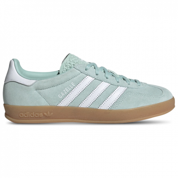 adidas Gazelle Indoor Ash Green White (Women's) - JS1396