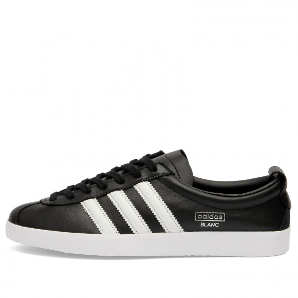 Adidas Women's Blanc Sneaker in Core Black/White/Gum - JS1497